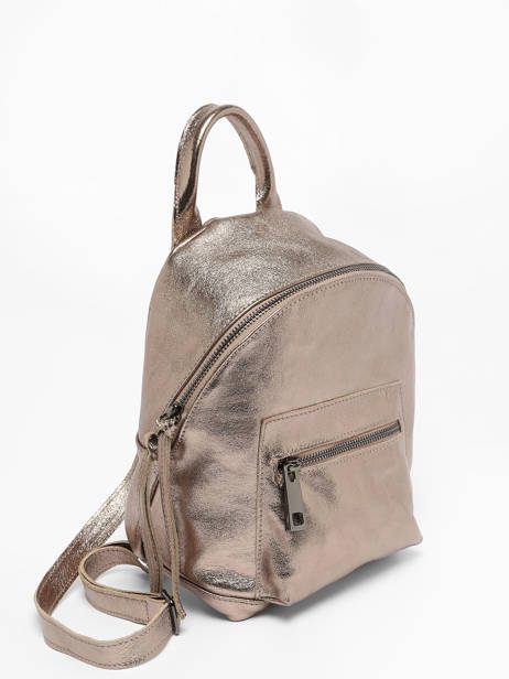 Sac à Dos Nine Cuir Milano Marron nine NI23066 vue secondaire 3