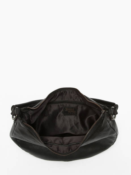 Sac PortÃ© Ã©paule Toscane Cuir Basilic pepper Noir toscane BTOS03 vue secondaire 3