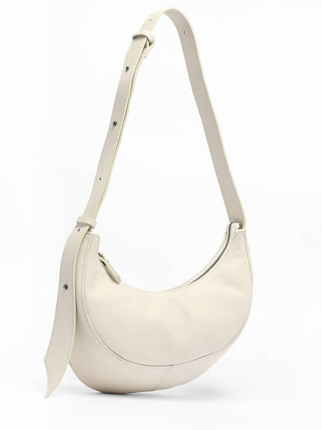 Sac BandouliÃ¨re Sosoomao Cuir Etrier Blanc sosoomao ECSO057M vue secondaire 2