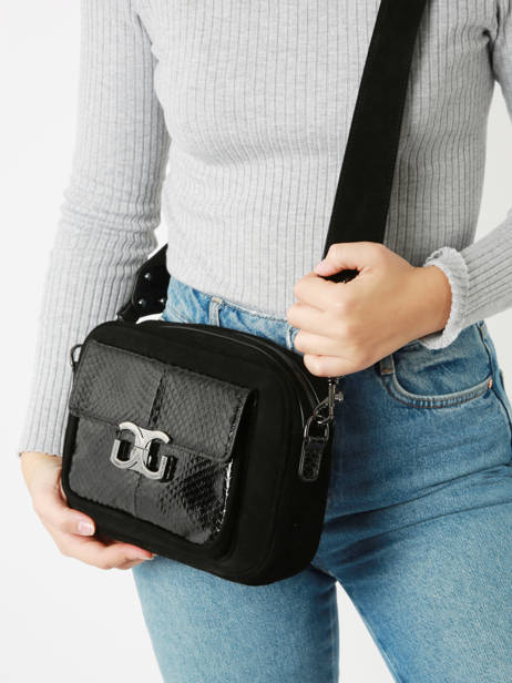Sac BandouliÃ¨re Donna Great by sandie Noir donna BI vue secondaire 1