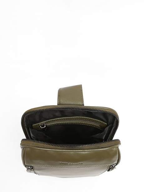 Sac Bandoulière Yves renard Vert nappa 81530 vue secondaire 2