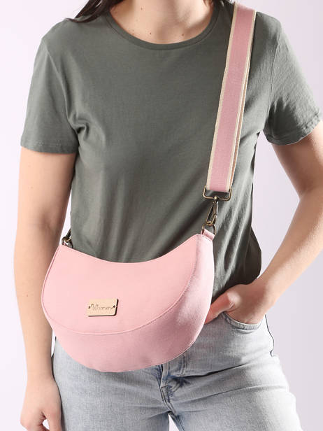 Sac BandouliÃ¨re Figuier Woomen Rose figuier WFIG01 vue secondaire 1