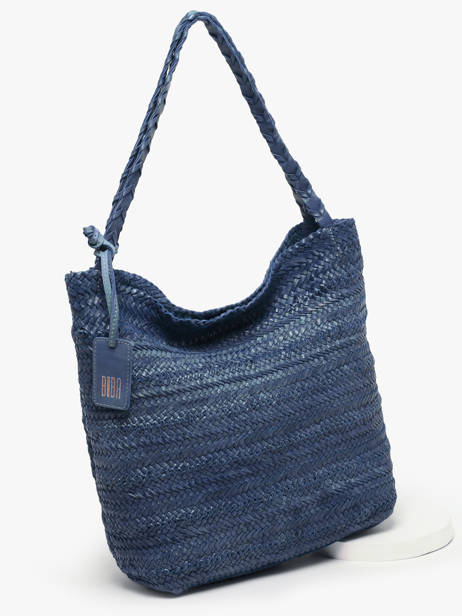 Sac PortÃ© Ã©paule Heritage Cuir Biba Bleu heritage RUB1L vue secondaire 2