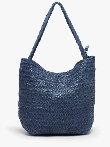 Sac PortÃ© Ã©paule Heritage Cuir Biba Bleu heritage RUB1L vue secondaire 4