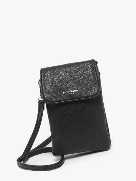 Sac BandouliÃ¨re Grained Miniprix Noir grained F3609 vue secondaire 2