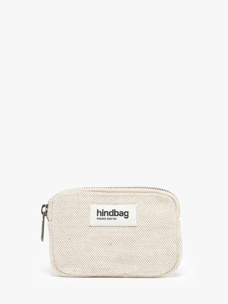 Porte-monnaie Jute Hindbag Beige jute JU