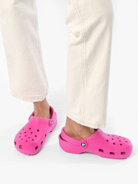 Mules Classic Bone Crocs Rose women 10001 vue secondaire 2