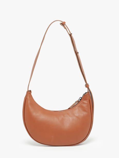Sac BandouliÃ¨re S Sosoomao Cuir Etrier Marron sosoomao ECSO057S vue secondaire 4