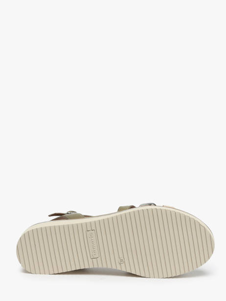 Sandales En Cuir Tamaris Vert women 42 vue secondaire 4