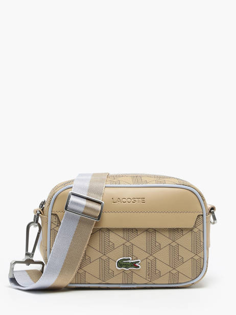Sac Bandoulière Lacoste Beige the blend NH4526BG