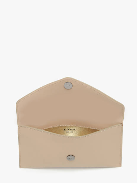 Pochette De Soirée M Paddock Cuir Etrier Beige paddock TLOS1670 vue secondaire 3