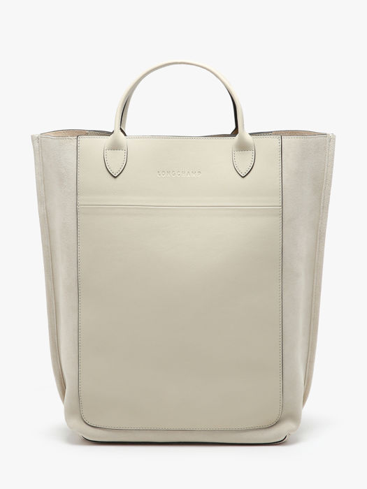 Longchamp Cabas longchamp velours Sacs portÃ© main Beige