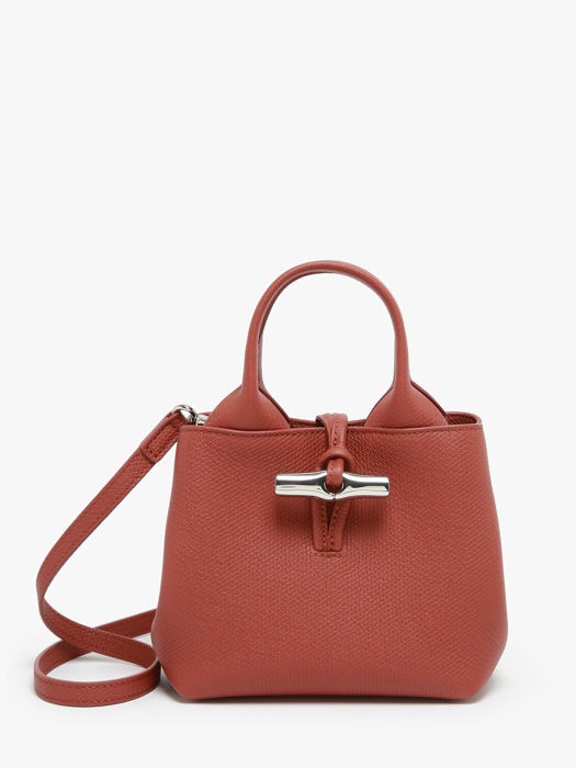 Longchamp Le roseau Sacs porté travers Marron