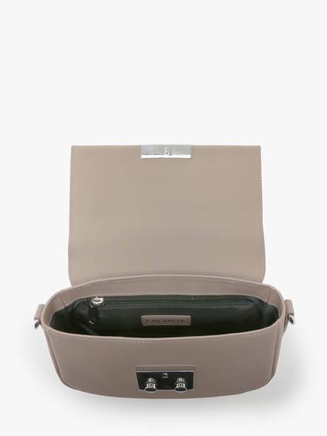 Sac BandouliÃ¨re Daily City Lacoste Beige daily city NF4757DZ vue secondaire 3