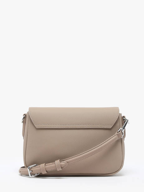 Sac BandouliÃ¨re Daily City Lacoste Beige daily city NF4757DZ vue secondaire 4