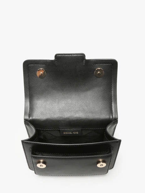 Sac BandouliÃ¨re Heather Cuir Michael kors Noir heather S2G7HC0L vue secondaire 3