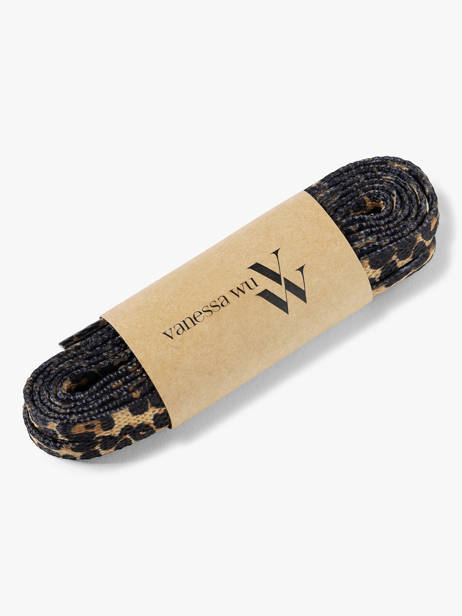 Lacets Clélie Vanessa wu Marron girl AC2324 vue secondaire 3