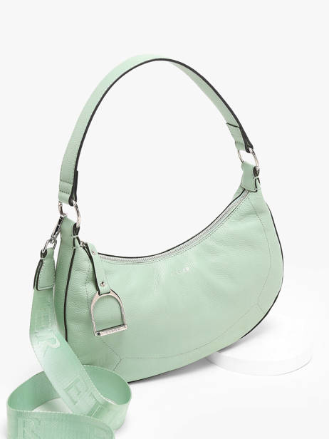 Sac PortÃ© Ã©paule M Altesse Cuir Etrier Vert altesse EALT017M vue secondaire 2
