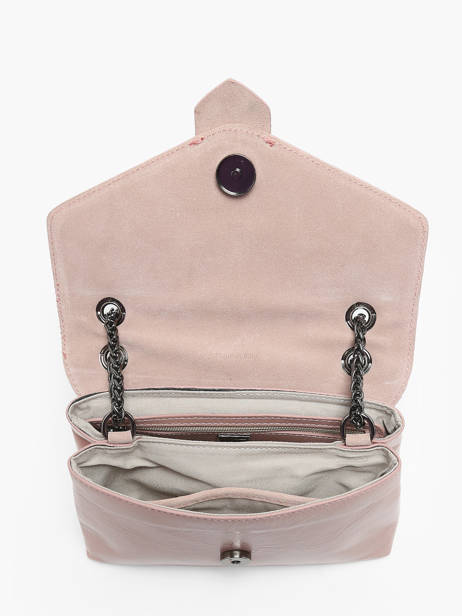 Sac BandouliÃ¨re Jana Amour Cuir Etrier Rose jana amour EJAM002R vue secondaire 3