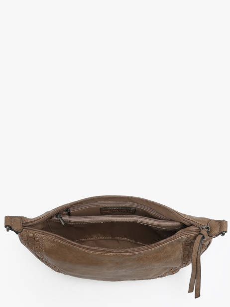 Sac BandouliÃ¨re Winter Tresse Miniprix Beige winter tresse 6003 vue secondaire 2