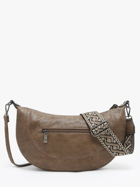 Sac BandouliÃ¨re Winter Tresse Miniprix Beige winter tresse 6003 vue secondaire 3