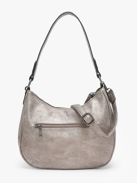 Sac PortÃ© Ã©paule Winter Tresse Miniprix Argent winter tresse 6002 vue secondaire 3