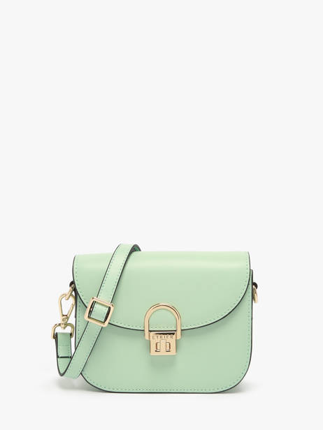 Sac BandouliÃ¨re Altair Cuir Etrier Vert altair EALA081S