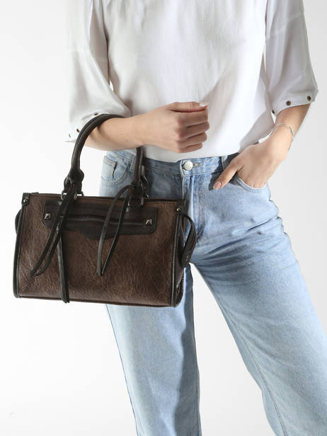 Sac PortÃ© Main Winter Lace Miniprix Beige winter lace 3682 vue secondaire 1