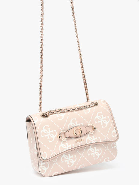 Sac BandouliÃ¨re Izzy Guess Beige izzy OQ865419 vue secondaire 2