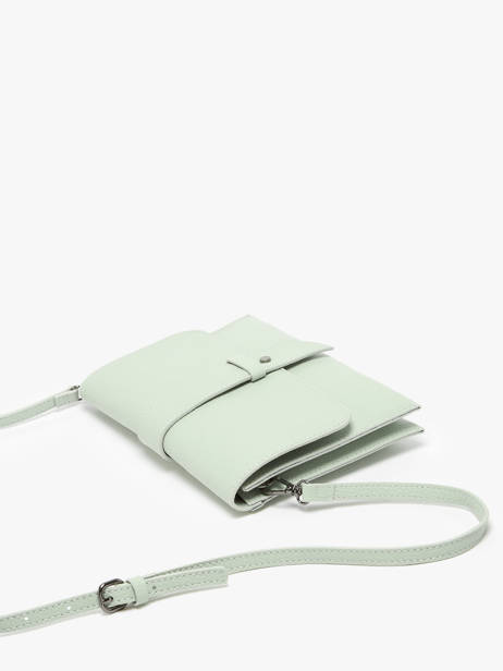 Sac BandouliÃ¨re Caviar Cuir Milano Vert caviar CA240610 vue secondaire 2