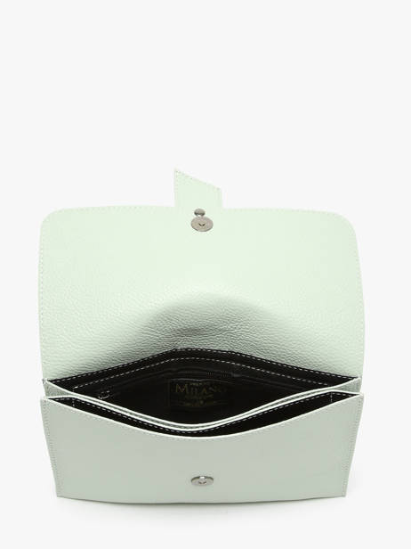Sac BandouliÃ¨re Caviar Cuir Milano Vert caviar CA240610 vue secondaire 3