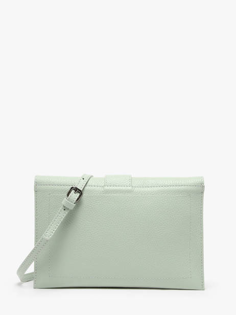 Sac BandouliÃ¨re Caviar Cuir Milano Vert caviar CA240610 vue secondaire 4