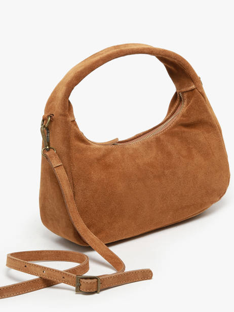 Sac Ã  Main Velvet Cuir Milano Marron velvet VE24114 vue secondaire 2