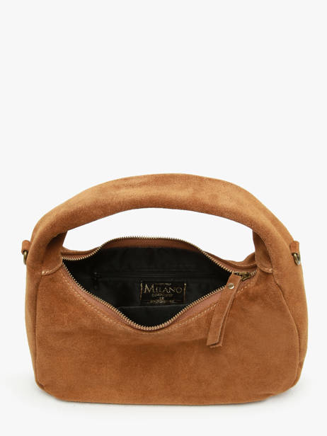 Sac Ã  Main Velvet Cuir Milano Marron velvet VE24114 vue secondaire 3