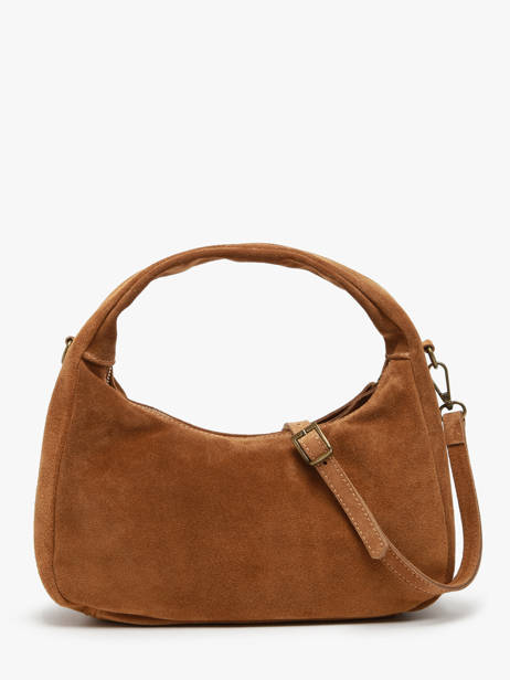 Sac Ã  Main Velvet Cuir Milano Marron velvet VE24114 vue secondaire 4
