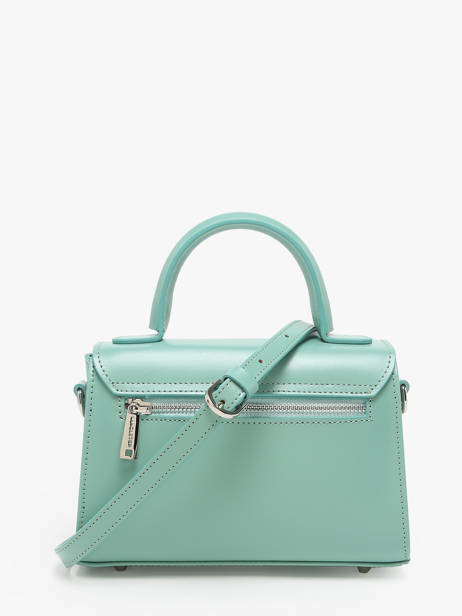 Sac Bandoulière S Suave Cuir Lancaster Vert suave even 16 vue secondaire 4