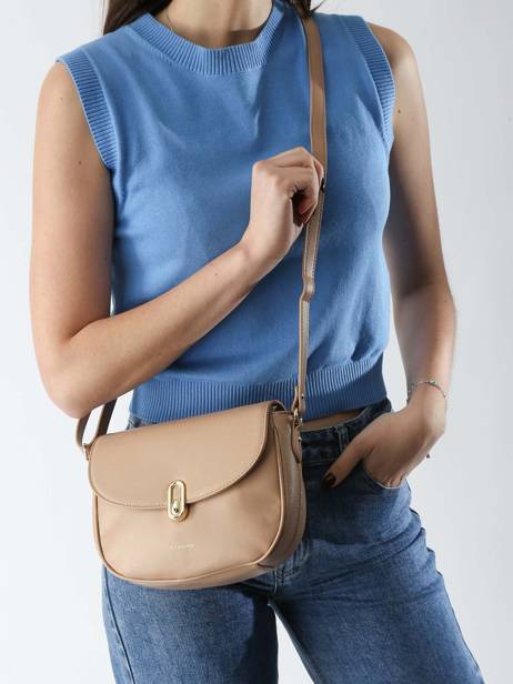 Sac BandouliÃ¨re Cali Hexagona Beige cali 2520125 vue secondaire 1