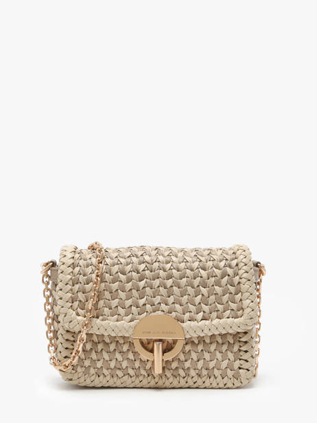 Sac BandouliÃ¨re Moon Cuir Vanessa bruno Beige moon 15V40326