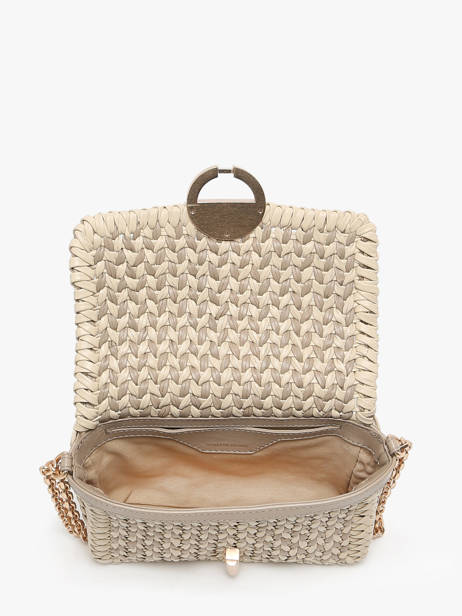 Sac BandouliÃ¨re Moon Cuir Vanessa bruno Beige moon 15V40326 vue secondaire 3