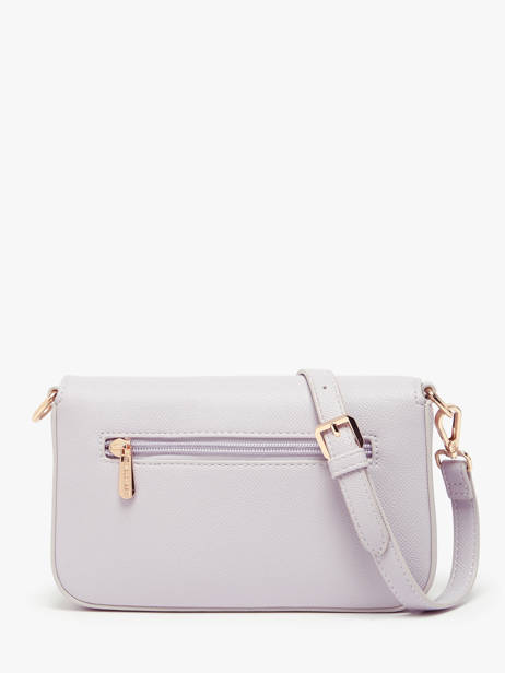 Sac Bandoulière Saffiano David jones Violet saffiano CM6120H vue secondaire 4
