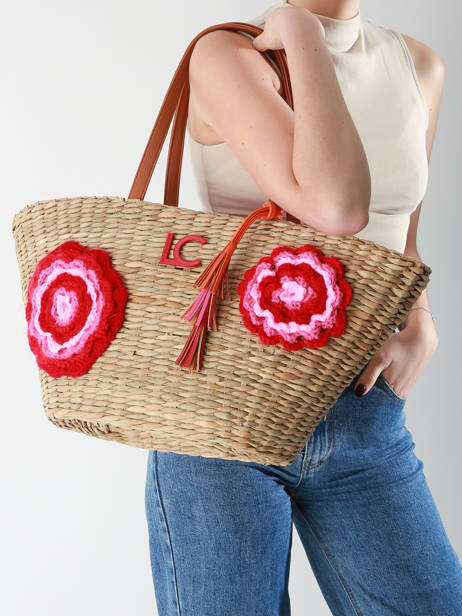 Sac PortÃ© Ã©paule Panier Paille Lola casademunt Beige panier 93 vue secondaire 1