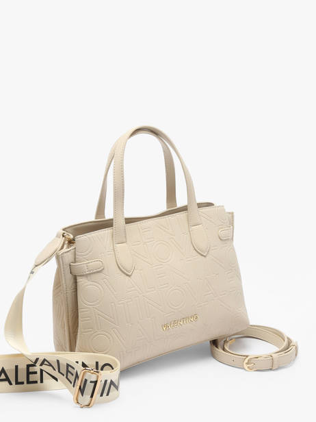 Sac PortÃ© Main Pansy Valentino Blanc pansy VBS8PG04 vue secondaire 2