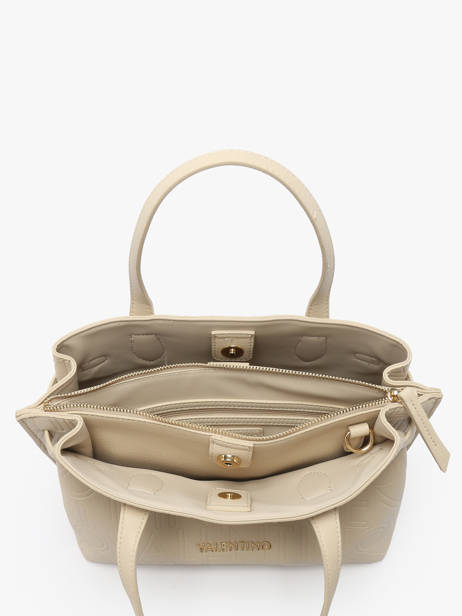 Sac PortÃ© Main Pansy Valentino Blanc pansy VBS8PG04 vue secondaire 3