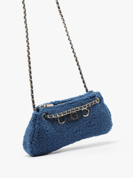 Sac PortÃ© Ã©paule Guess Bleu murielle WG953217 vue secondaire 2