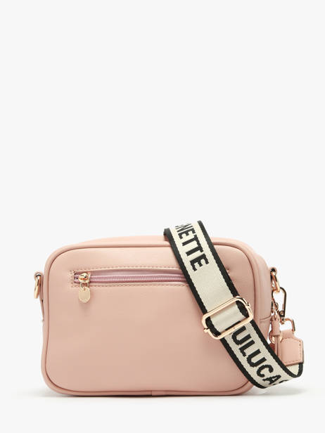 Sac BandouliÃ¨re Logo Lulu castagnette Orange logo YZERNAY vue secondaire 4