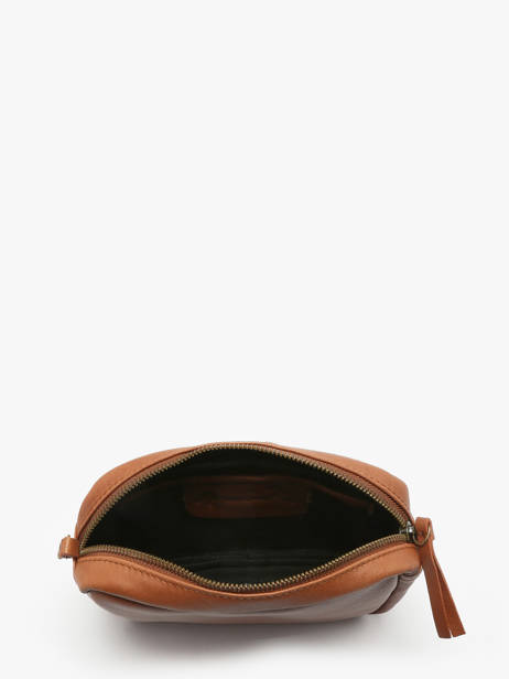Sac Bandoulière Leather Cuir Biba Marron leather BET8L vue secondaire 3