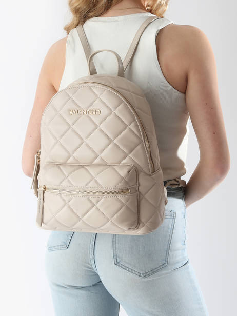 Sac à Dos Valentino Blanc ocarina VBS3K37R vue secondaire 1