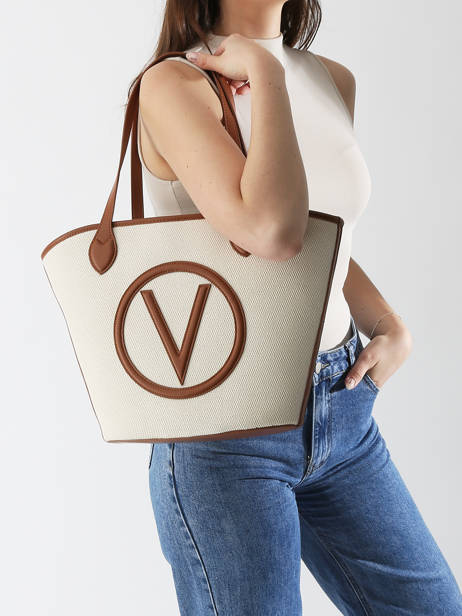 Sac PortÃ© Ã©paule Covent Valentino Beige covent VBS7QO02 vue secondaire 1
