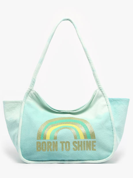 Sac PortÃ© Ã©paule Ibiza Virginie darling Bleu ibiza IBIFBMEB