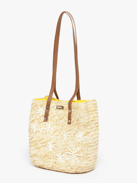 Sac PortÃ© Ã©paule Koa Les tropeziennes Beige koa TZ02 vue secondaire 2